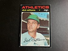 1971 Topps - High # Dick Williams #714