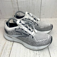 Brooks Glycerin Stealthfit GTS 20 Mens Size 10.5 Running Shoes Gray 1103841D135