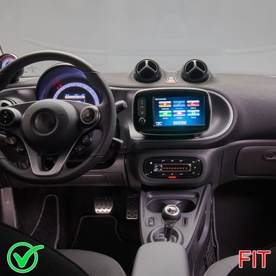 9'' Autoradio FOR Smart Fortwo 453 2014-2022 Carplay Android13 GPS 2+32GB DHL