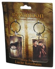 Twilight Saga New Moon Movie Neca Lucite Keychain 2-Pack