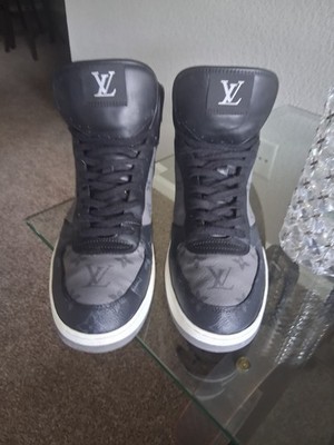 Louis Vuitton Rivoli Sneaker Tricolor Monogram High Top LV 9/10 US