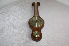 Barometer Wetterstation Eiche Rustikal Möller Themperatur Thermometer Luftdruck