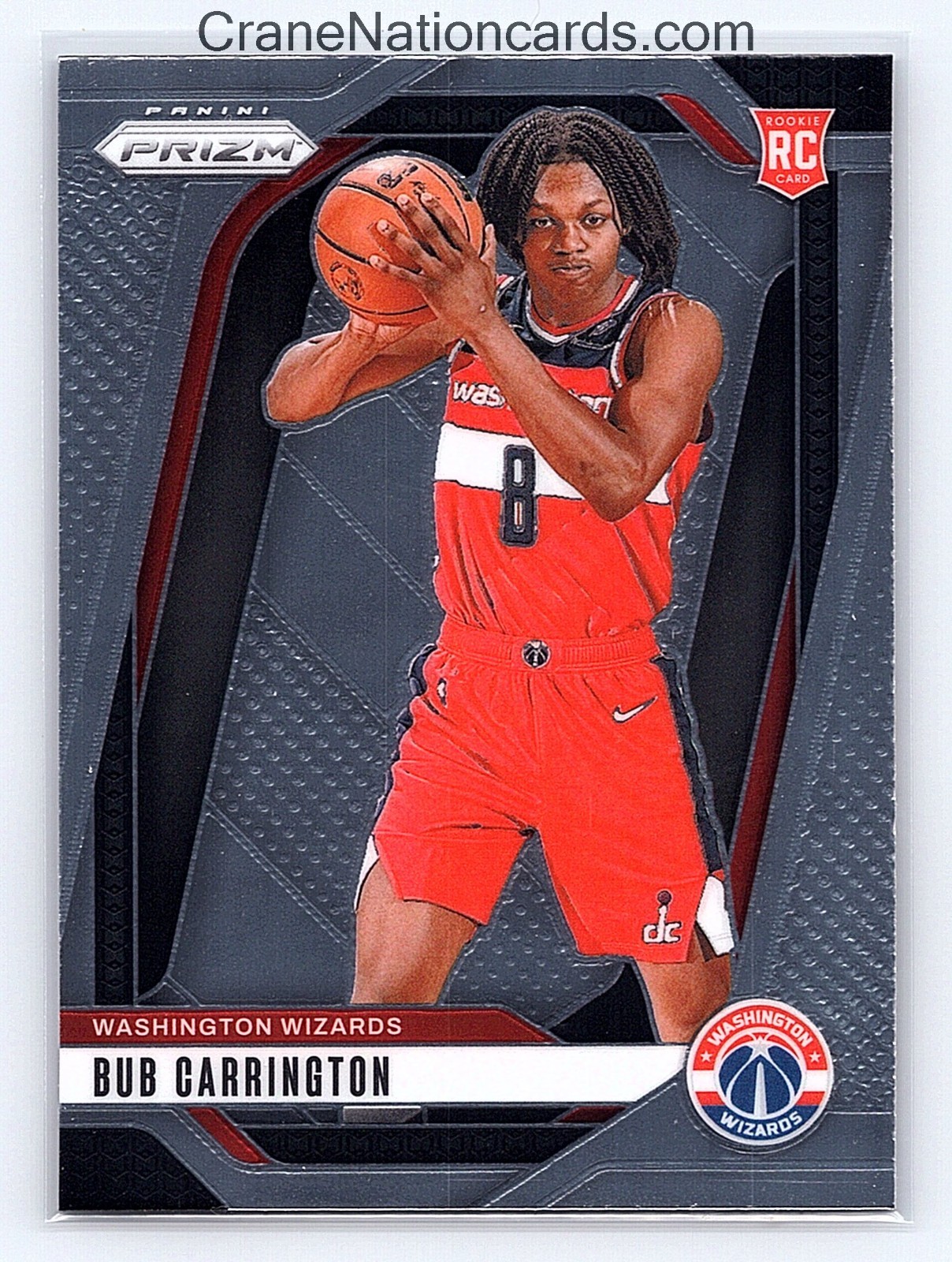 2024-25 Panini Prizm - Bub Carrington #244 (RC)