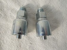 Lot of 2 Parker Hydraulic Fittings P/N 10343-6-6