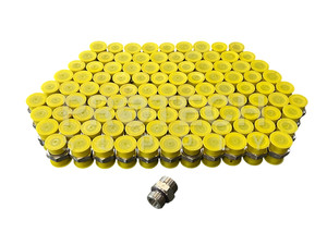 (Lot of 105) Parker Stainless Steel Male to Male Straight Union with WARRANTY