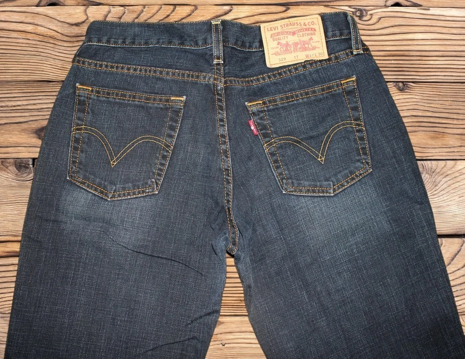 Levis 529 17 Jeans Femme W 31 - L 30 Taille Fr 40 (Réf #T968) - Photo 4/4