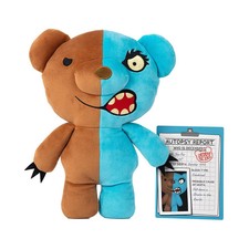 Deddy Bears Two-Fur Body Bag - 12 inch Plush Teddy Bear 3.54 inches, Two-fur