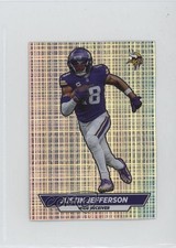 2024 Panini NFL Sticker & Card Collection Stickers Foil Justin Jefferson 4r7