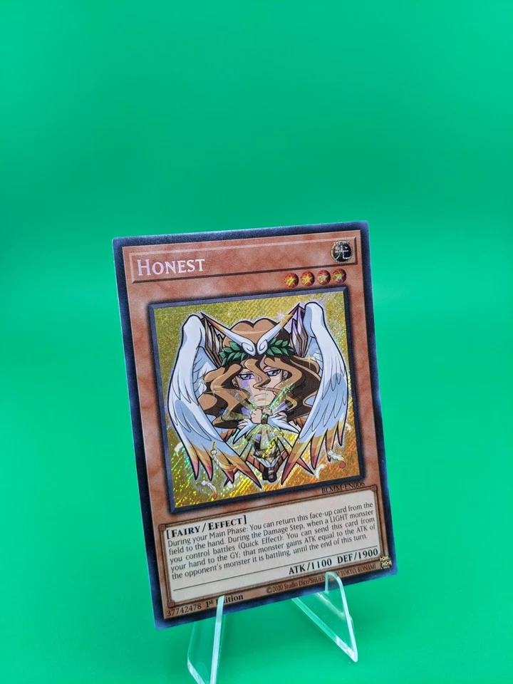 Yu-Gi-Oh! Honesto BLMM-EN006 Secreto Raro  Foto 2 de 4