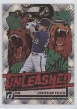 2021 Panini Donruss Unleashed Diamond Christian Yelich #UNL20 0wa0