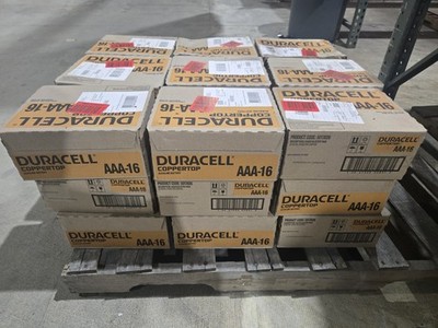 Duracell Coppertop AAA-16 Blister Pack 16 AAA Per Pack 20 Packs Per Case