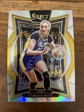 2025 Panini Select WNBA - Concourse Cameron Brink #9 Silver Prizm