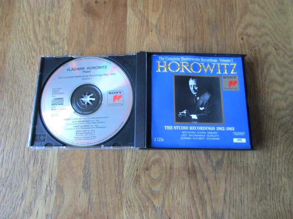Horowitz - Complete Masterworks Recordings '62-'73 / Sony SX13K Ed1 13CD No Ifpi - Image 4 of 4