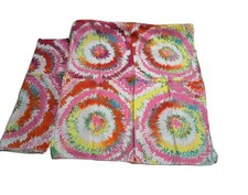 Set Of 3 Tie Dye Multi-Color Bandanas