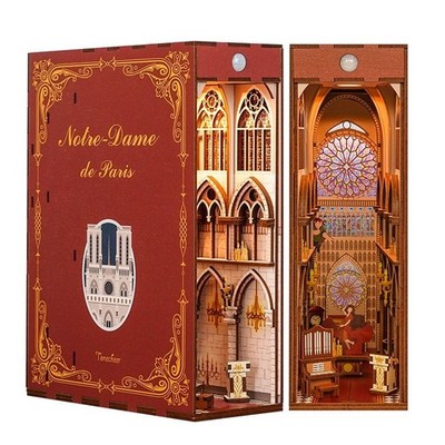 Tonecheer DIY Book Nook  Notre Dame de Paris   TQ120 18x8x24,5cm Neu/OVP