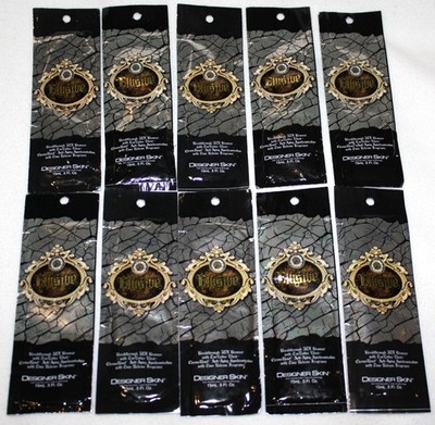 Designer Skin Lot Of 10 Elusive Breakthrough 50X Bronzer Packs Packets Authentic