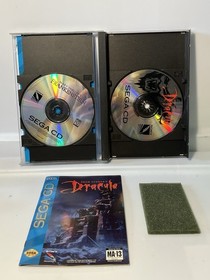 Mary Shelley's Frankenstein & Bram Stoker&rsquo;s Dracula Double Deal Sega CD TESTED
