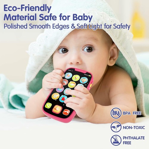 Toys for 1 Year Old Girl Gifts, 15 Functions Phone Toddler Girl, Learning Bab... - Picture 6 of 8