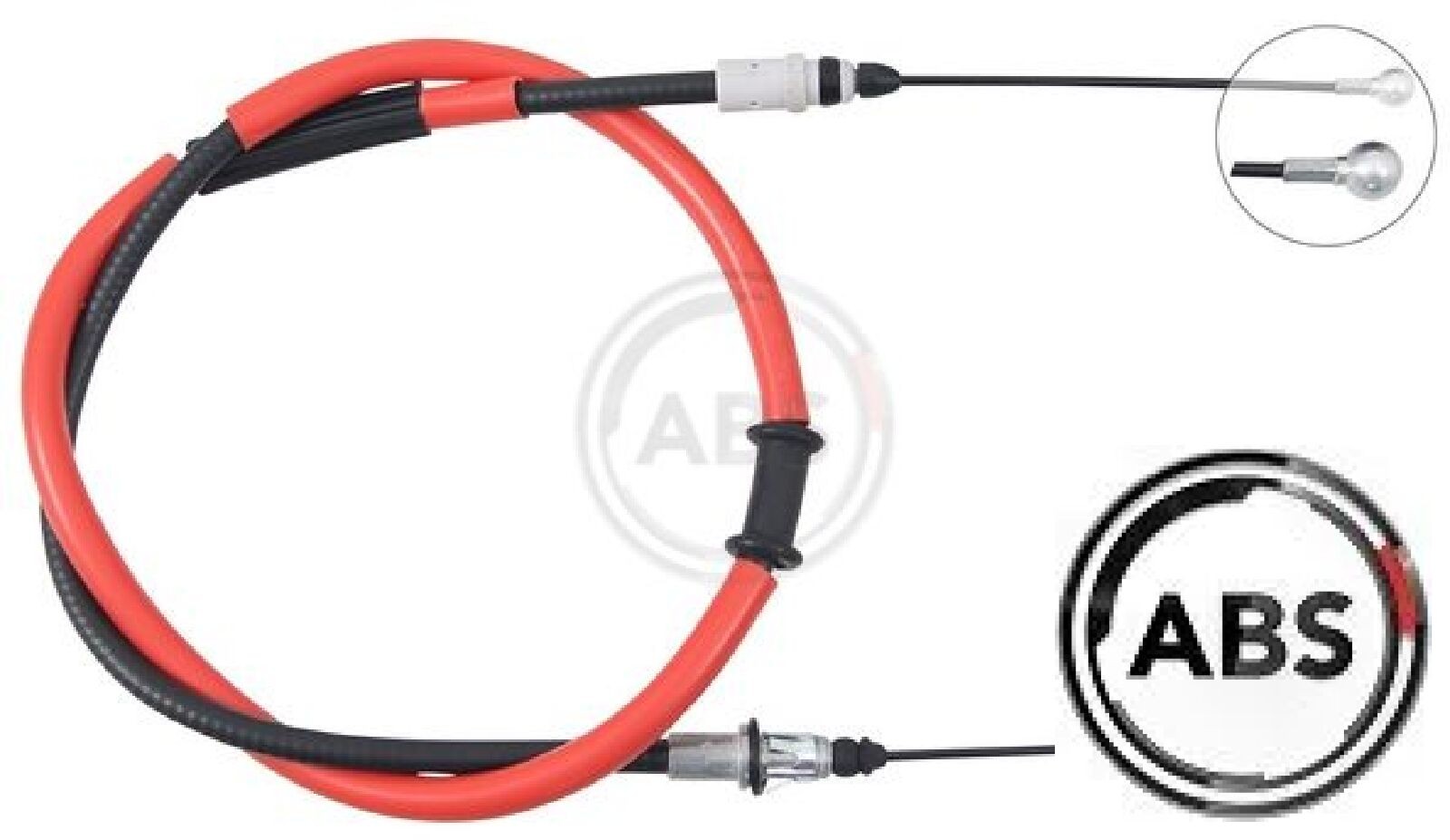 A.B.S. K17594 Seilzug für Feststellbremse Handbremsseil Bremsseil