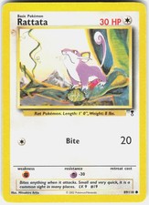 Rattata Pokemon Legendary Collection 89/110 DM
