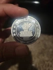 1 Troy Oz .999 Fine Silver Statue Of Liberty Round & Torch By Silvertowne Mint