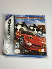 Thumbnail of ebay&reg; auction 137358788945 | Nintendo GameBoy Advance GBA Corvette Authentic CIB Racing TESTED *box damage*