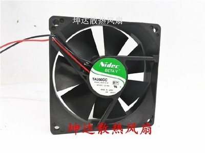 1 PCS    Fan TA350DC M34474-16  DC24V 0.20A 9025 9cm 2 wire Double   fan #tp