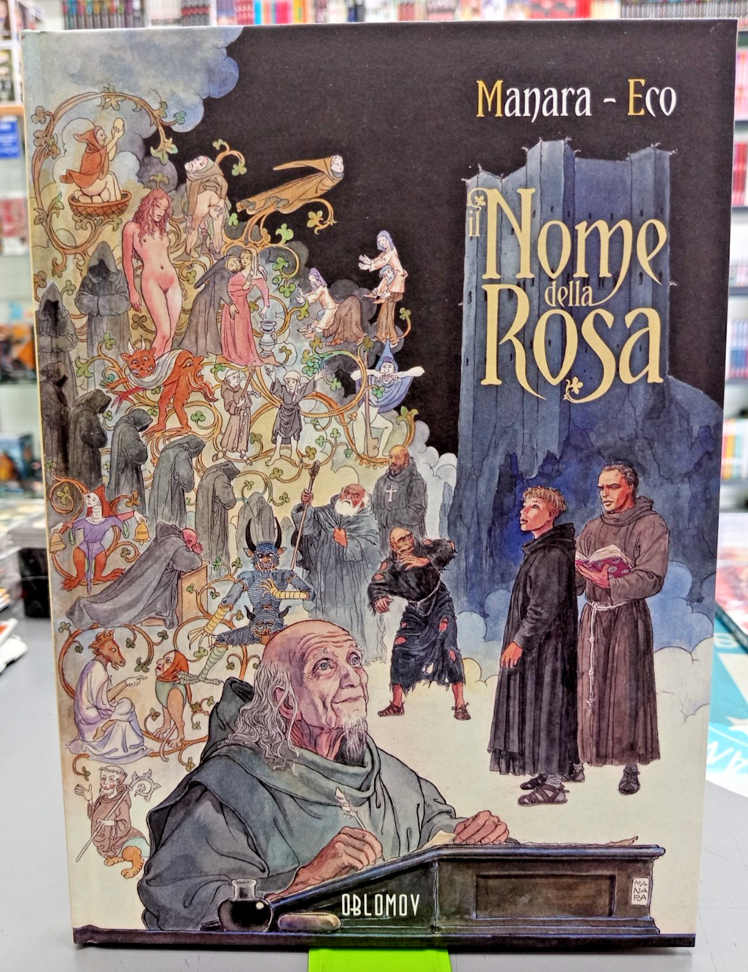 Libri Milo Manara / Umberto Eco - Il Nome Della Rosa - Immagine 3