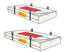 Asbest Platten Bag Asbest Big Bag Entsorgung Transport Sack 260 / 320x125x30cm