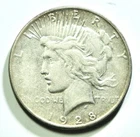 1928-S Peace Dollar – 90% Silver – Free US Shipping