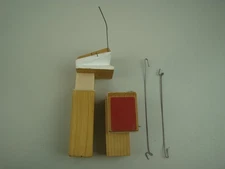 PAIR USED CUCKOO CLOCK BELLOWS