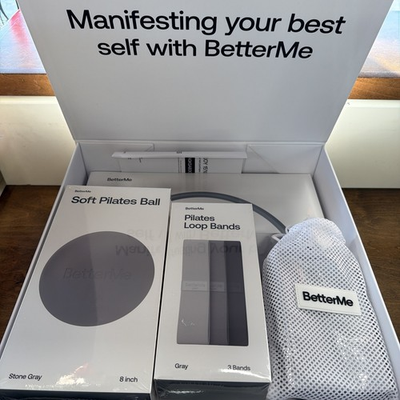 #ad #ad Better Me Pilates Essential Kit in Serenity Blue Adjustable Weight Bands $179.99