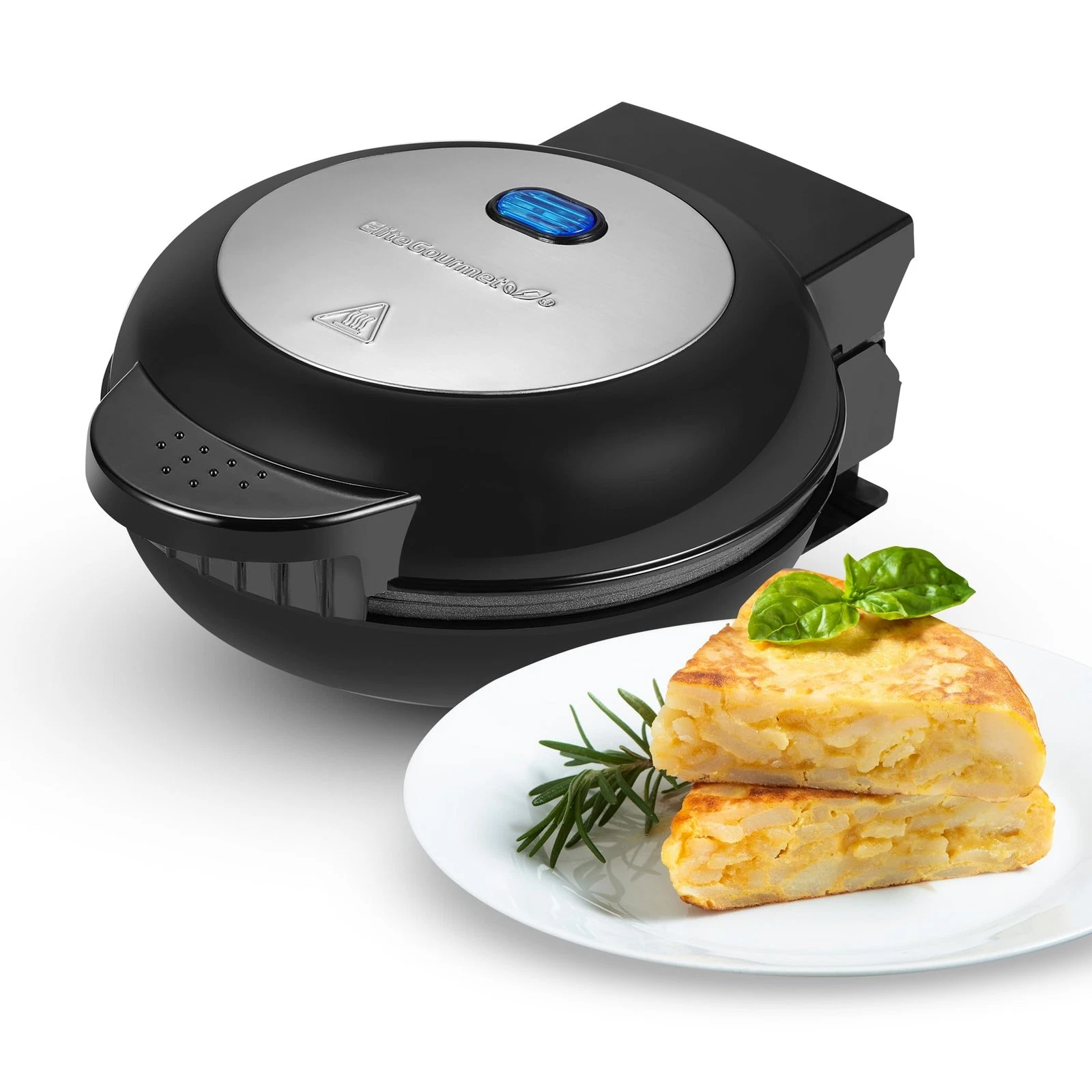 EOM123 Non-Stick Omelet, Frittata, Snack Pocket Maker Dessert Maker 2 Individual