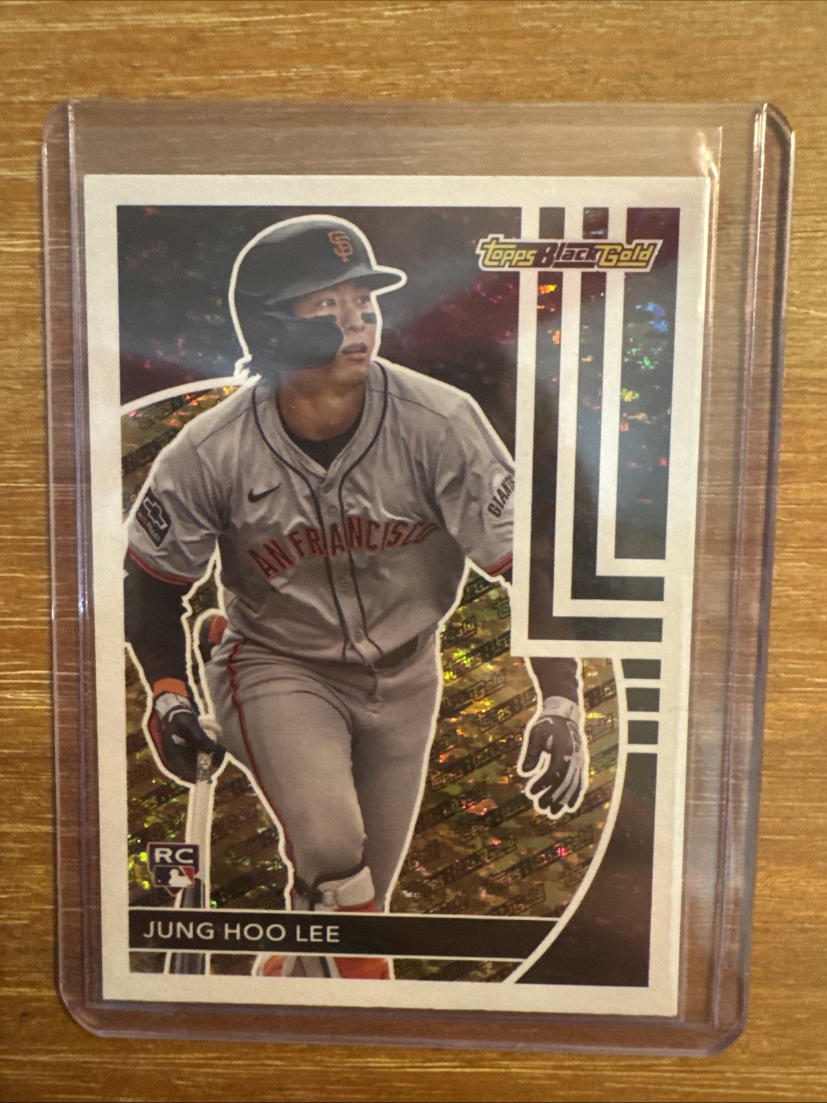 2024 Topps Update Series - Topps Black Gold Jung-Hoo Lee #BG-19 (RC)