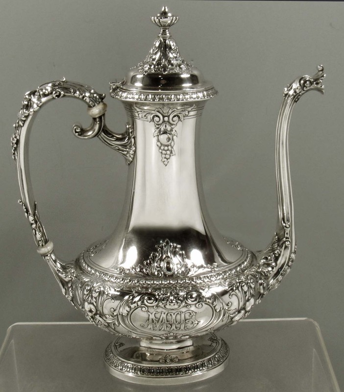 Gorham Sterling Silver Demon Teapot    c1920 CUSTOM DESIGN
