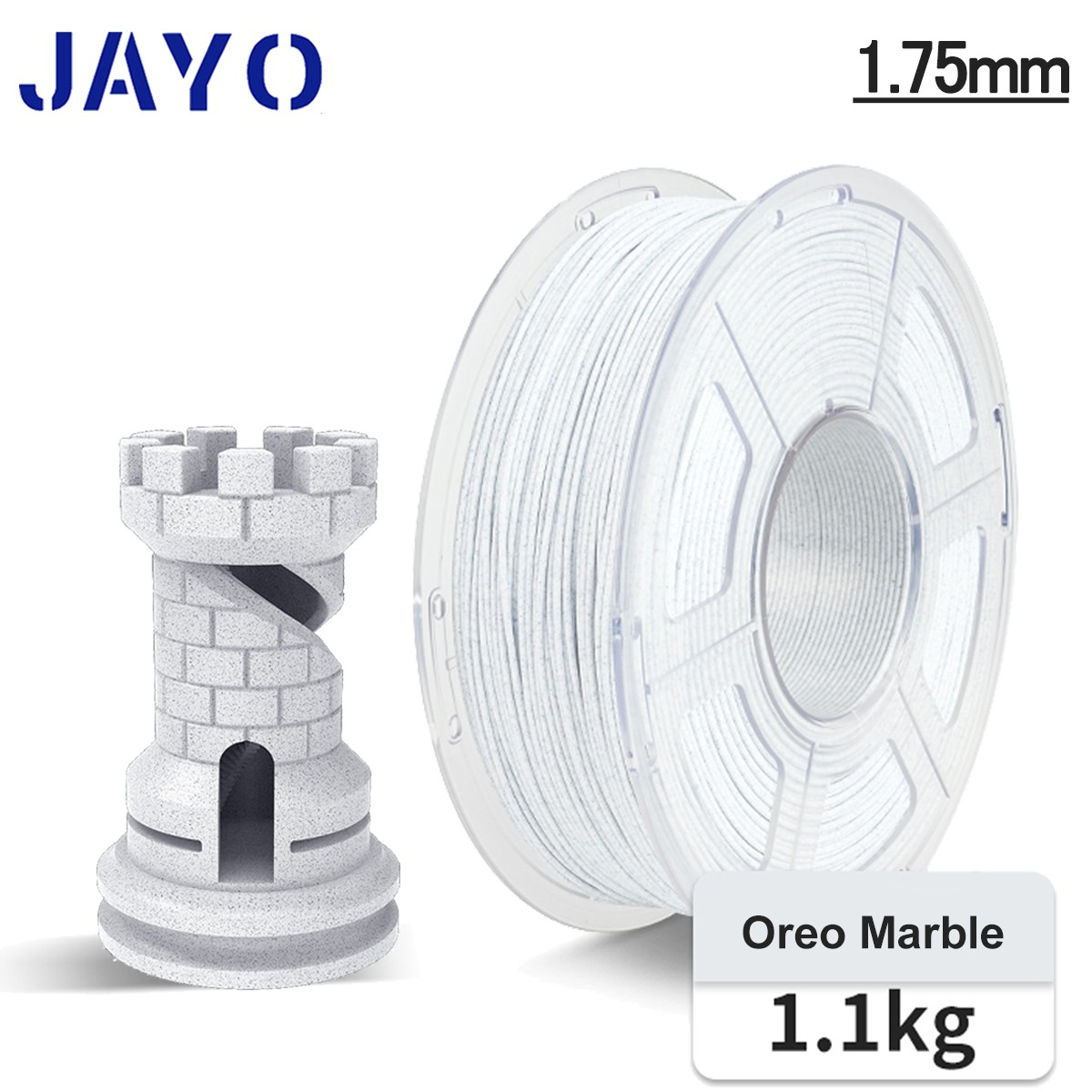 JAYO Marble PLA Ebay Deals (1 color, 1.1kg)
