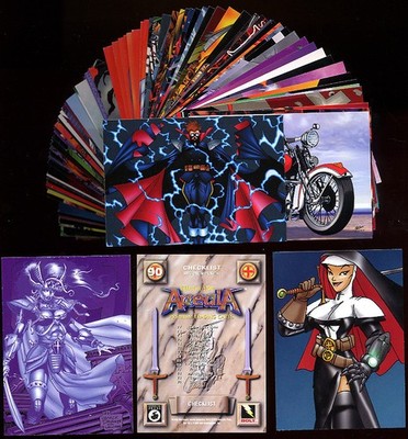 WARRIOR NUN AREALA - 90 Card Set - Bolt  (1997)