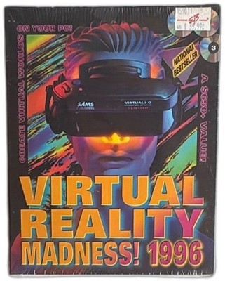 Virtual Reality Madness 1996 Sams Publishing PC CD-ROM Box Set Sealed VR Softw
