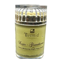 Bismid Kojic  Glutathion Xtra Whitening NIGHT FACE CREAM 80G X 1 Jar
