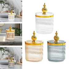 Cotton Swab Storage Box Vanity Makeups Organizer 8.5x14cm Cotton Ball Holder