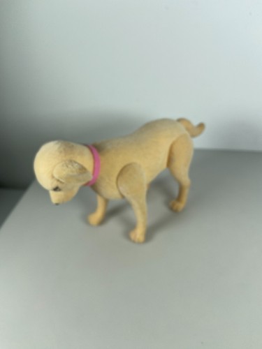 Muñeca Barbie curtidora casa de ensueño mascota perro cabeza asintiendo posable original flocado - Imagen 3 de 3