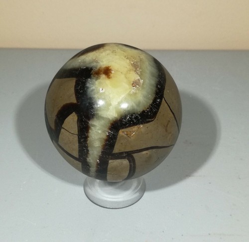 SEPTARIAN Sphere Globe Crystal Ball Freeform Specimen Display Piece Dragonstone - Picture 38 of 96