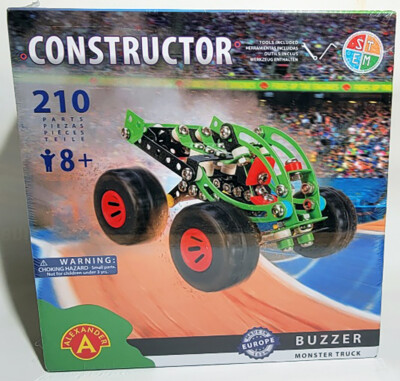 Alexander Constructor Buzzer Monster Truck Smart Games Build Your Own Toy New