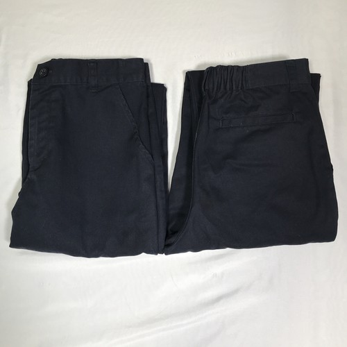 Junior Boys Real School 5-Pocket Stretch Skinny Uniform Pant Navy Size 12H BTS - Picture 5 of 5