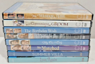 8 Lot Hallmark Channel Original Movies DVDs Romantic Comedy Features NEW SEALED