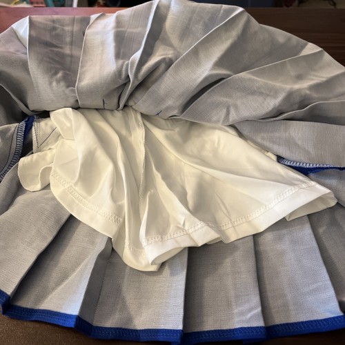 Sangtree Royal Blue Pleated School Girl Skirt w/ Under Shorts 4-5T 20”waist - Picture 9 of 9