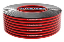 12 Gauge 500ft SPEAKER WIRE Red Black Cable Car Audio Home Stereo 12V DC Power