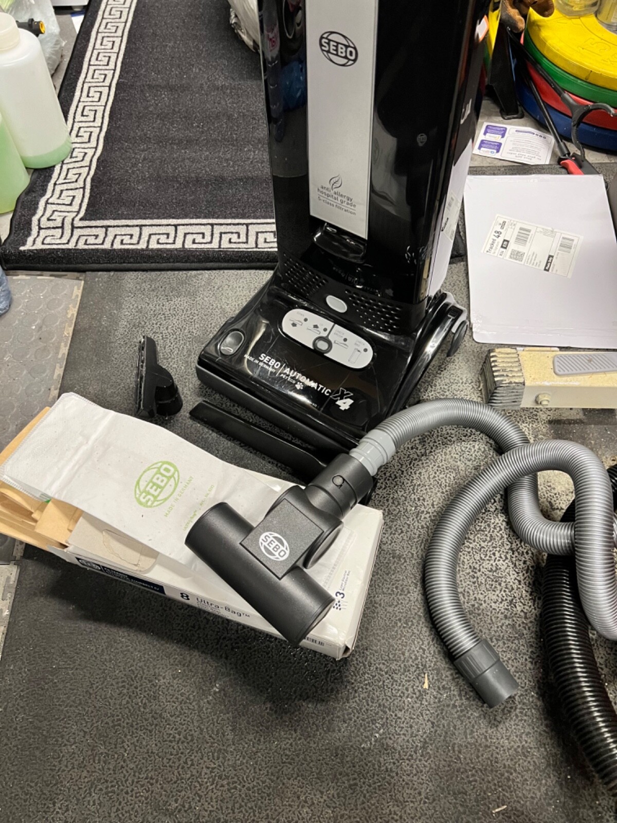 SEBO X4 Pet Automatic Vacuum Cleaner Black / Silver eBay