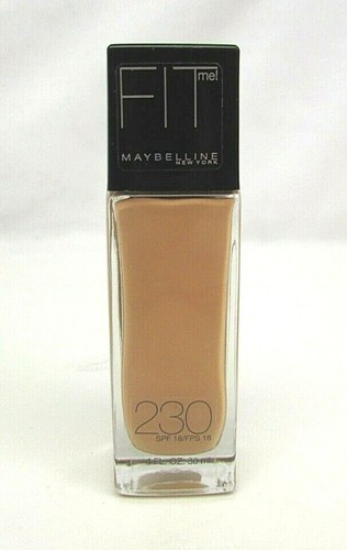 FIT Me! Maybelline 230 NEW SPF18 "Natural Buff" Foundation 20H200 1 fl oz - Picture 2 of 3