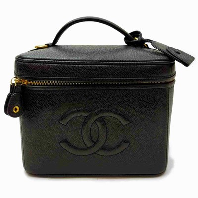 chanel white vanity bolsa